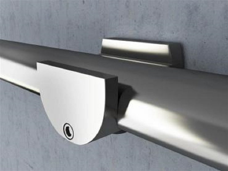 Design-Glastür Schiebetür mit geschwungenem Linien-Dekor – 8mm ESG Sicherheitsglas