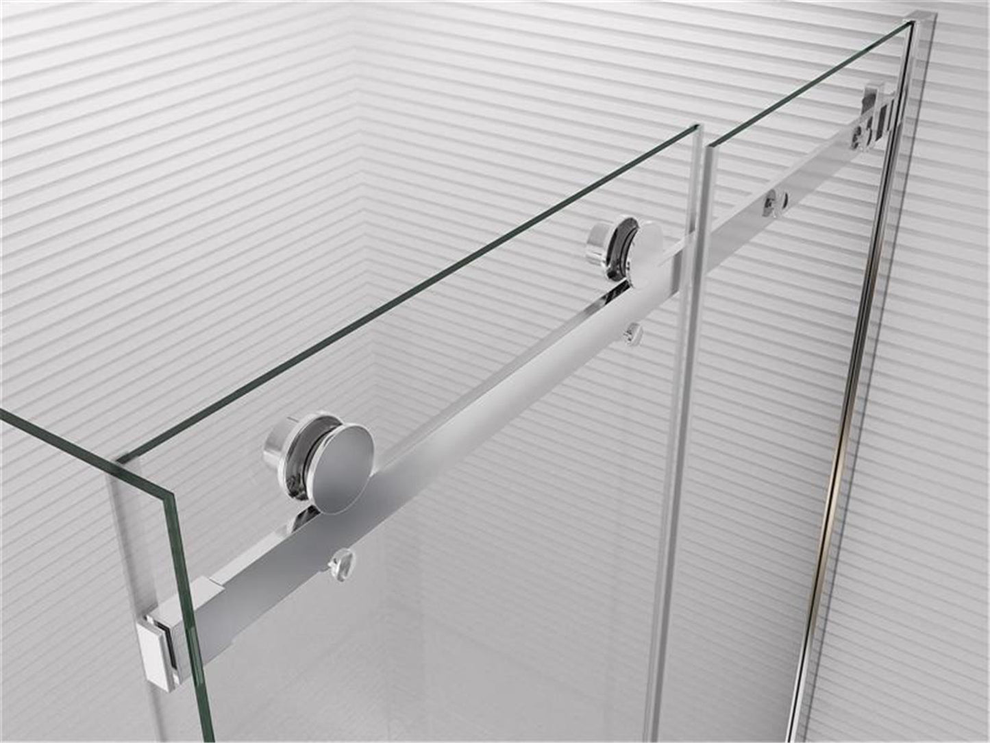 Aluminium-Profil Schiebetür der Duschkabine Sakura
