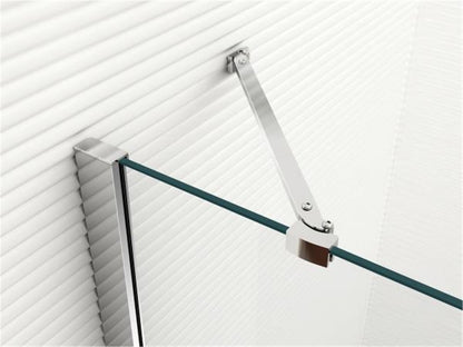 Edelstahl Stabilisator Schiebetür der Duschkabine Sakura