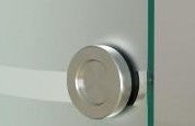 Design-Glastür Schiebetür "Matrix" – 8mm ESG Sicherheitsglas – Modernes Liniendekor