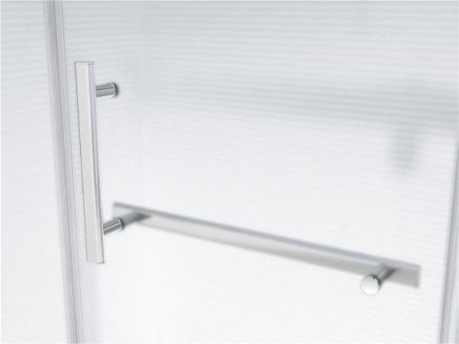 Verchromter Messing-Türgriff der Duschkabine Kazumi