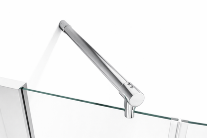 Robustes Aluminium-Wandprofil zur Stabilisierung der Dusche Miyu