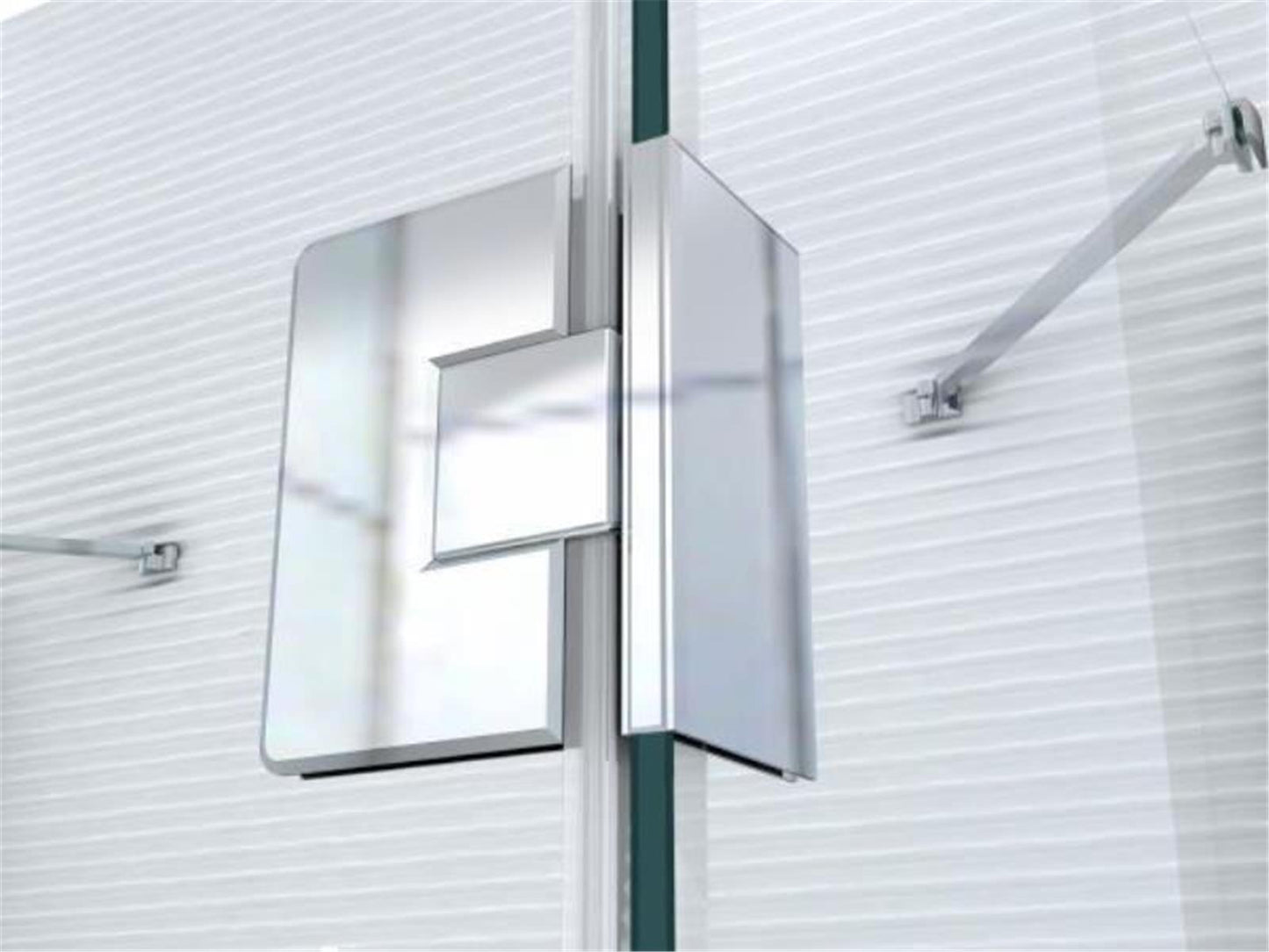 Verchromte Schaniere aus hochwertigem Messing