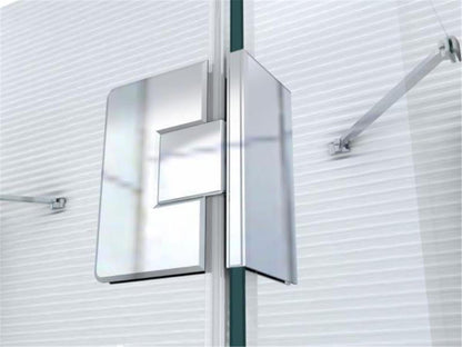 Verchromte Schaniere aus hochwertigem Messing