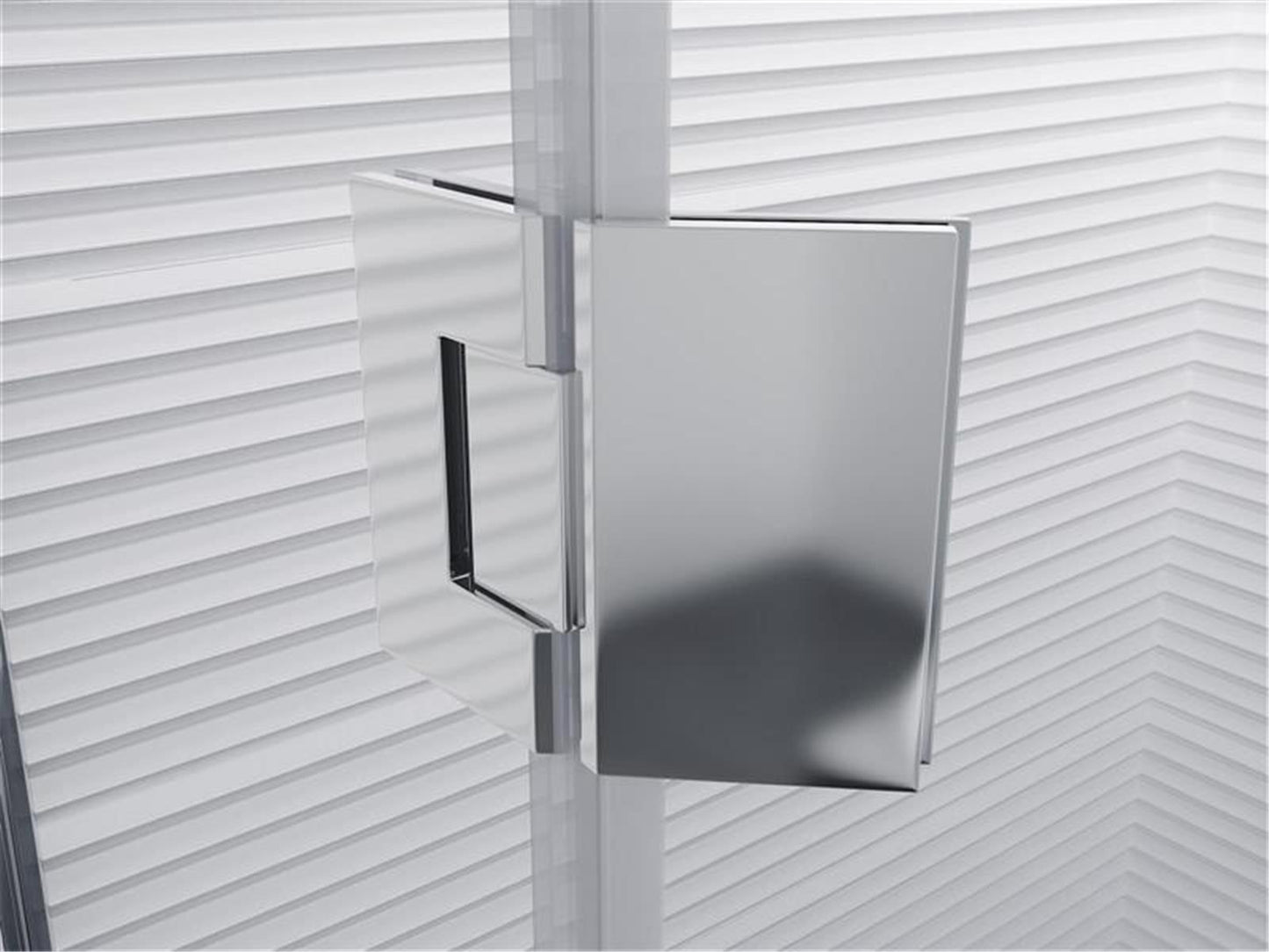 Hochwertiges Messing-Scharnier ohne Rahmenprofil