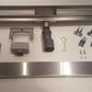 GlasHomeCenter - canaletta per doccia liscia in acciaio inox - canaletta di scolo - 80cm