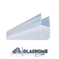 GlasHomeCenter - Türdichtung Beta für Duschkabinen - 8-10mm Glasstärke - 100cm