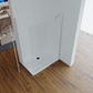 GlasHomeCenter - shower cubicle "Shiori" (100x80x195cm) - 8mm - corner shower cubicle - shower partition - without shower tray