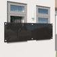 GlasHomeCenter Französischer Balkon Glasgeländer Grauglas 250x90cm