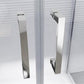U-shower "Amaya" (90x80x195cm) - 8mm - corner shower - shower partition - without shower tray