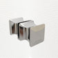 GlasHomeCenter - U-shaped shower cubicle "Asuka" (90x80x195cm) - 8mm - corner shower cubicle - shower partition - without shower tray